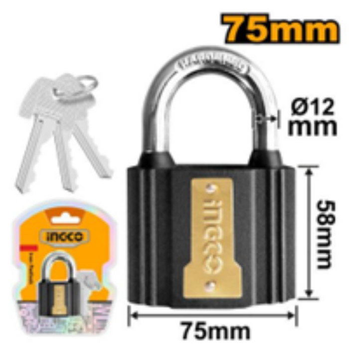DIPL0701 IRON PADLOCK 75MM DIPL0701 IRON PADLOCK 75MM